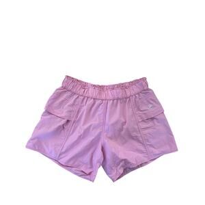 FP Movement Free People In The Wild Pink Shorts Women’s Size Small Cargo Shorts
